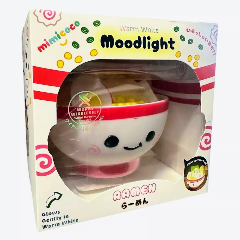 Mimicoco Mood light RAMEN Bowl - Wireless Warm White Nightlight - Picture 8 of 9
